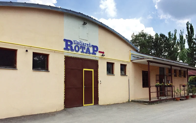 Budova tlačiarne ROTAP na Skladovej ulici v Trnave